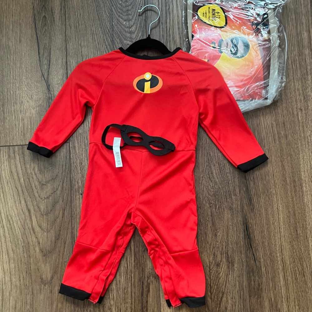 Kids Red Superhero Costume